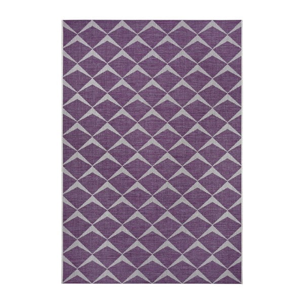 Covor adecvat pentru exterior NORTHRUGS Escala, 200 x 290 cm, violet - bej