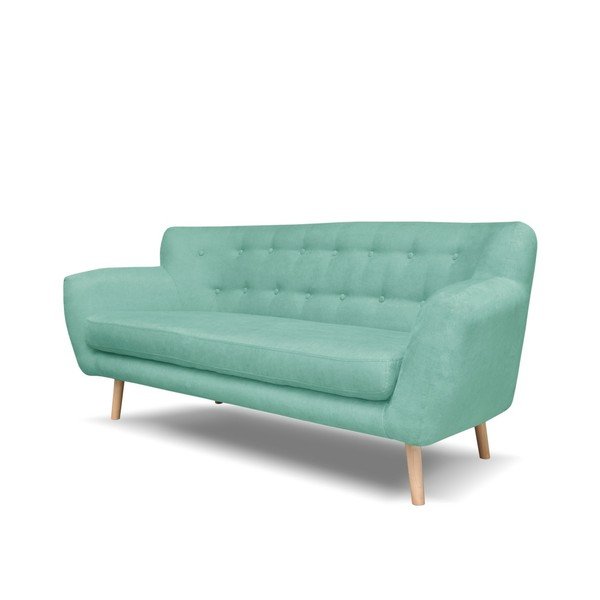 Canapea Cosmopolitan design London, 162 cm, verde mat-image-2