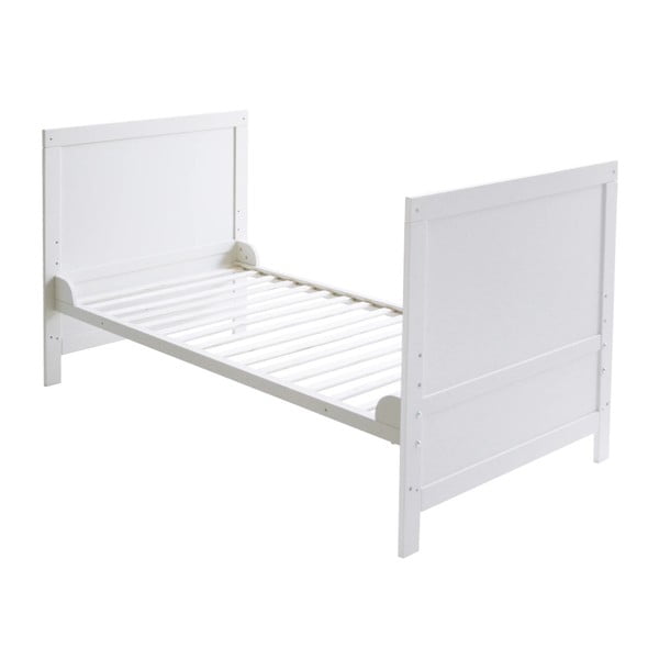 Pătuț alb cu baldachin 70x140 cm – Roba-image-3