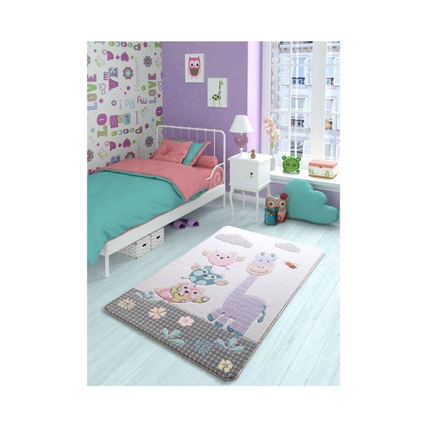 Covor pentru copii Kids Animals, 100 x 150 cm-image-1