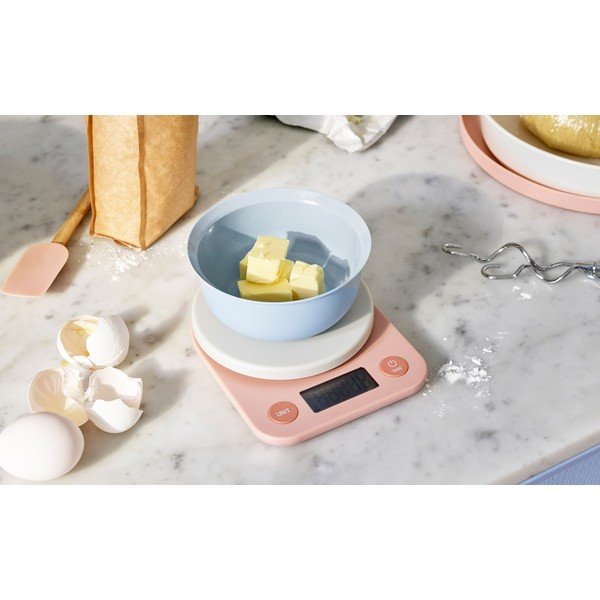 Cântar de bucătărie negru din plastic digital Foodie – RIG-TIG-image-2