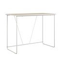 Birou cu blat cu aspect de lemn de  frasin  49x99 cm Dante – Støraa