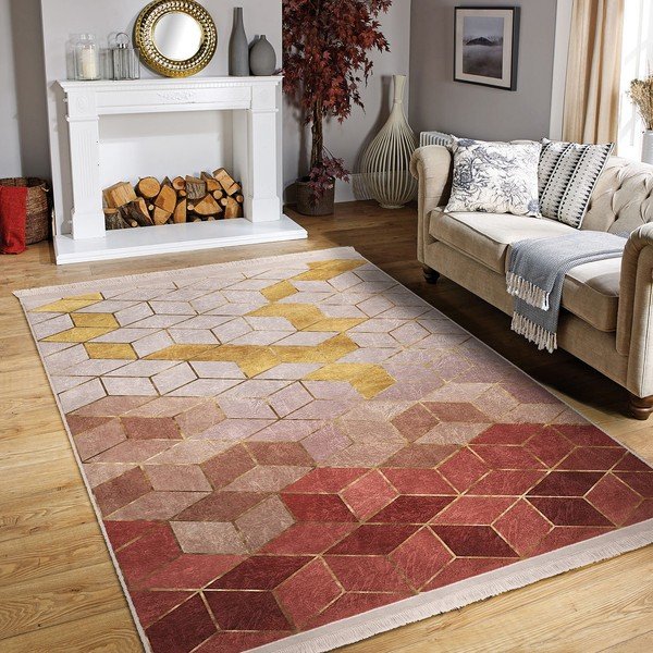 Covor roz 80x150 cm – Mila Home-image-1
