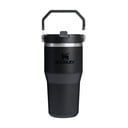 Termos negru din oțel inoxidabil 600 ml IceFlow™ Flip Straw 2.0 Tumbler Black – Stanley