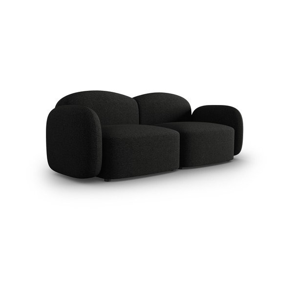 Canapea neagră 194 cm Blair – Micadoni Home-image-2