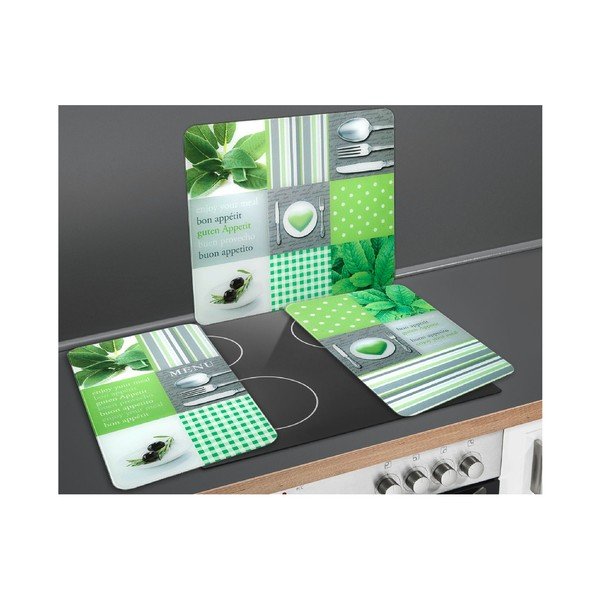 Protecție din sticlă pentru aragaz Wenko Menu, 2 buc.-image-3