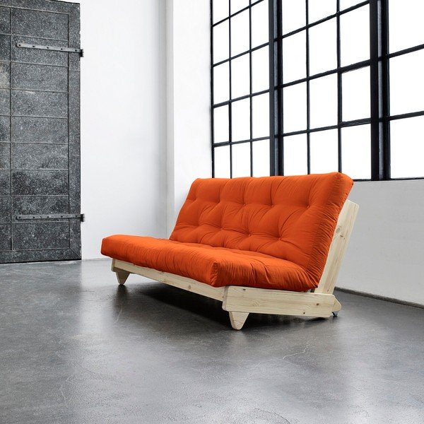 Canapea extensibilă Karup Fresh Raw/Orange-image-1