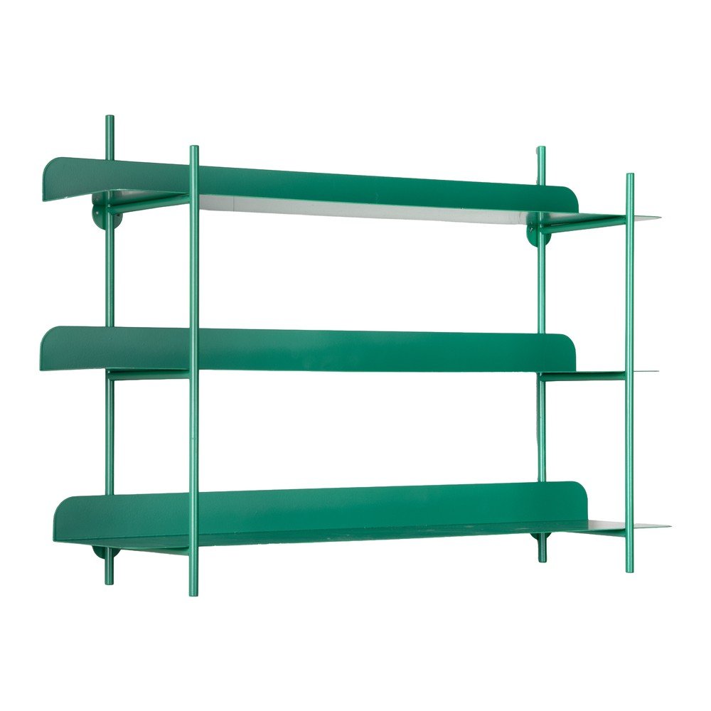 Raft verde etajat din metal 60 cm Cool Retro – PT LIVING