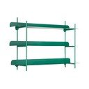 Raft verde etajat din metal 60 cm Cool Retro – PT LIVING