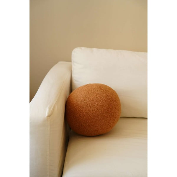 Pernă decorativă din material bouclé ø 25 cm Top – Mioli Decor-image-4