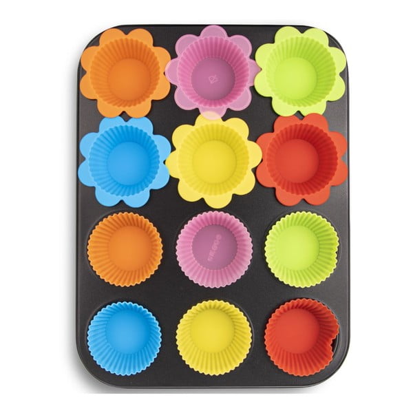 Formă de copt pentru brioșe din metal 27x35 cm – Orion