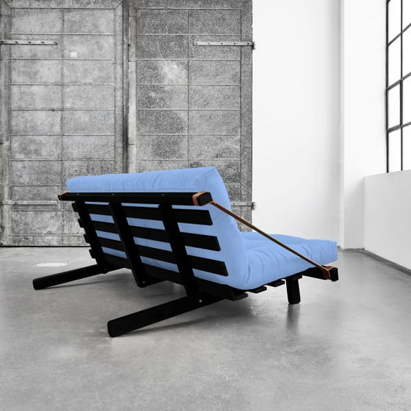 Canapea extensibilă Karup Jump Black/Blue Breeze-image-1