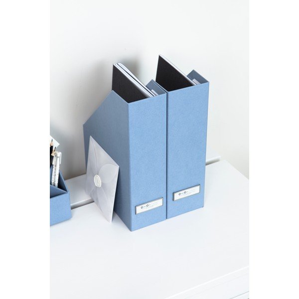 Organizatoare pentru documente 2 buc. din carton Viola – Bigso Box of Sweden-image-1