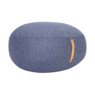 Puf Hübsch Turenio, ø 70 cm, albastru