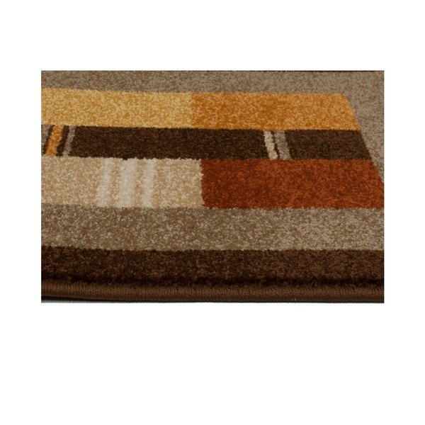 Covor Universal Boras Donno, 133 x 190 cm, maro-portocaliu-image-1
