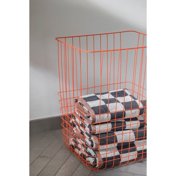 Coș de rufe portocaliu din metal/din material textil 64 l Store-It – Mette Ditmer Denmark-image-1
