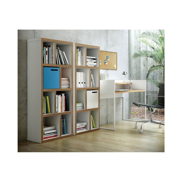 Birou TemaHome Oslo, cu aspect de lemn de stejar-image-2