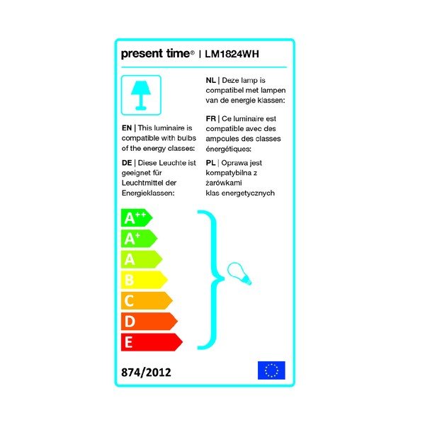 Veioză Leitmotiv Enchant, alb-image-1