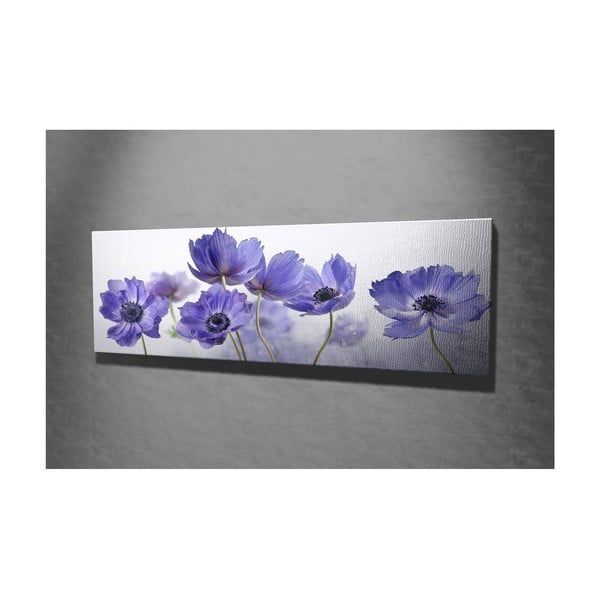 Tablou pe pânză Violet, 80 x 30 cm-image-1