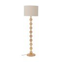 Lampadar în culoare naturală cu abajur textil (înălțime 154,5 cm) Giacoma – Bloomingville