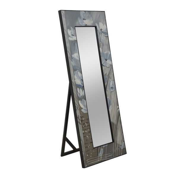Oglindă cu ramă decorativă Mauro Ferretti Muro Flowny, 30 x 120 cm