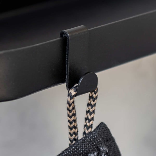 Cârlige de perete negre din oțel 4 buc. Carry – Mette Ditmer Denmark-image-1