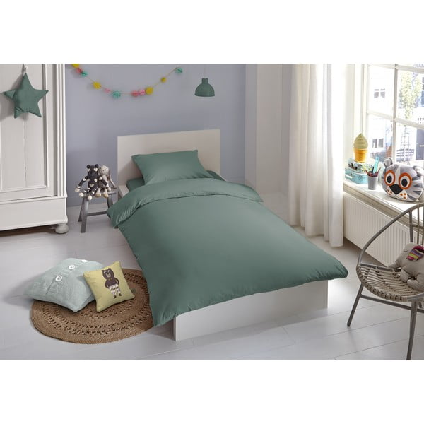 Lenjerie de pat pentru copii din bumbac 100x135 cm – Good Morning-image-1