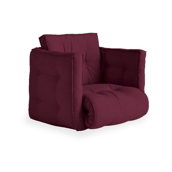 Fotoliu variabil Karup Design Dice Bordeaux, roșu închis-image-1
