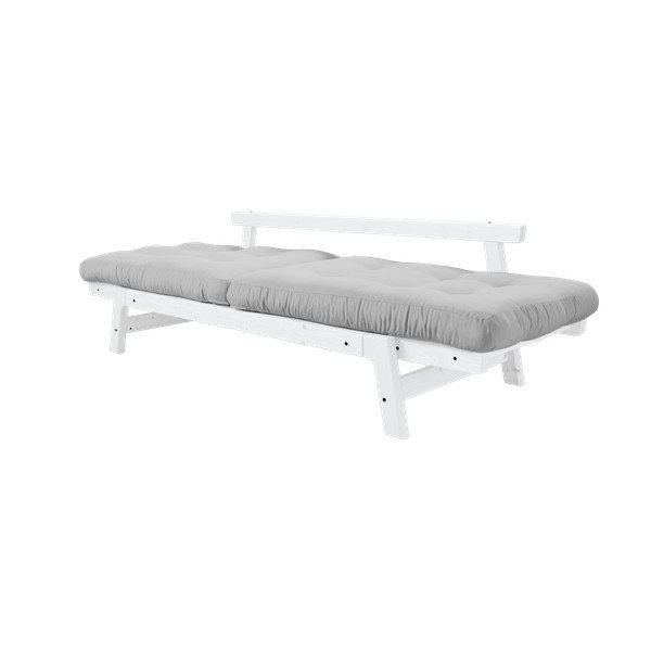 Canapea extensibilă Karup Step White/Light Grey-image-4