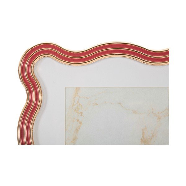 Ramă foto roșie/aurie cu picior de susținere din metal/din sticlă 17,5x22,5 cm Elizabeth – Mauro Ferretti-image-4