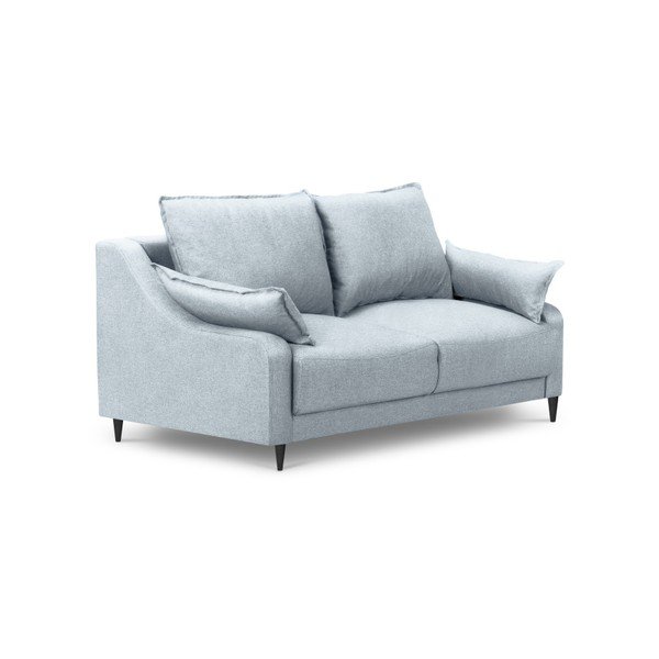 Canapea Mazzini Sofas Ancolie, albastru deschis, 150 cm-image-2