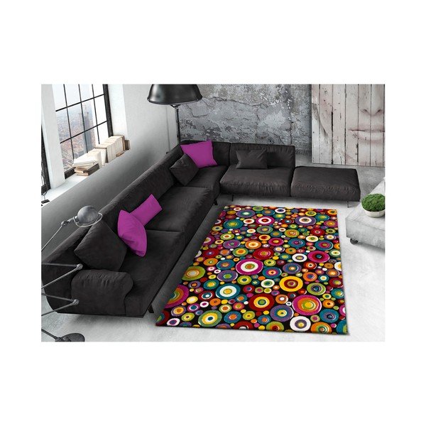 Covor adecvat și pentru exterior Universal Happy Mulo, 140 x 200 cm, multicolor-image-1