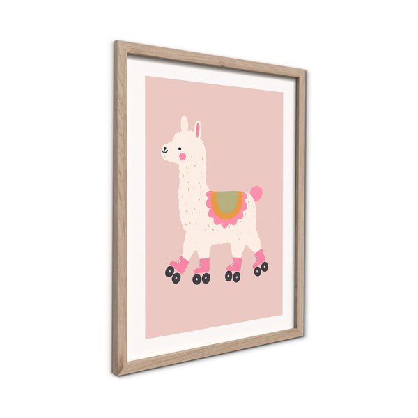 Tablou pentru copii 30x40 cm Roller Llama – Styler-image-4