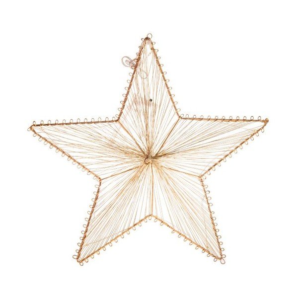 Decorațiune luminoasă de Crăciun aurie cu baterii – Dakls