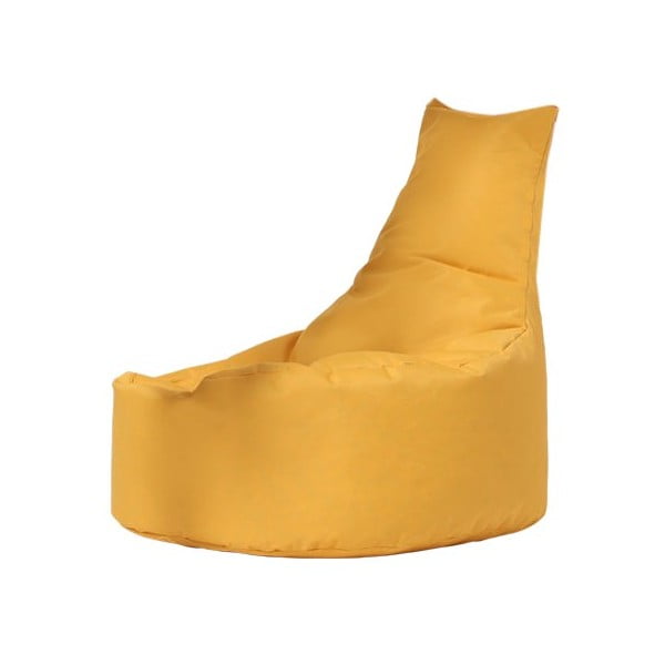 Fotoliu puf pentru copii galben Baton – Floriane Garden