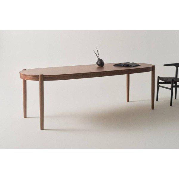 Masă de dining din lemn de ulm 90x240 cm Nattavaara – Jotex-image-1