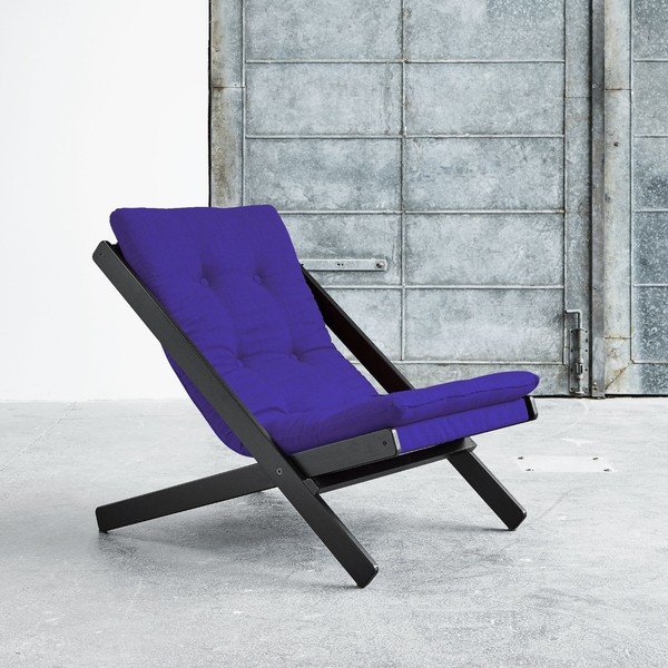 Fotoliu pliant Karup Boogie Black/Violet