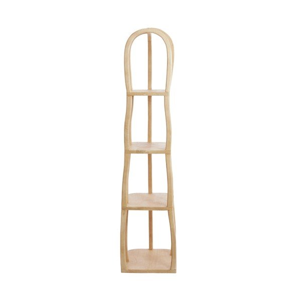 Etajeră în culoare naturală deschisă din lemn de mango 53x175x40 cm Lowe – Light & Living-image-3