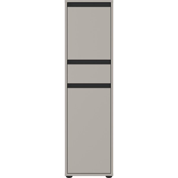 Dulap de baie gri înalt/îngust 33x121 cm Lemont – Germania