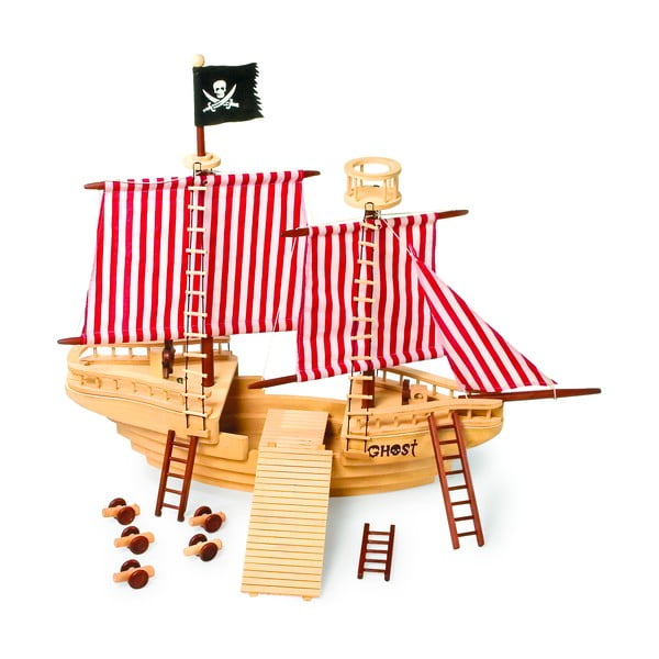 Barcă din lemn Legler Pirate