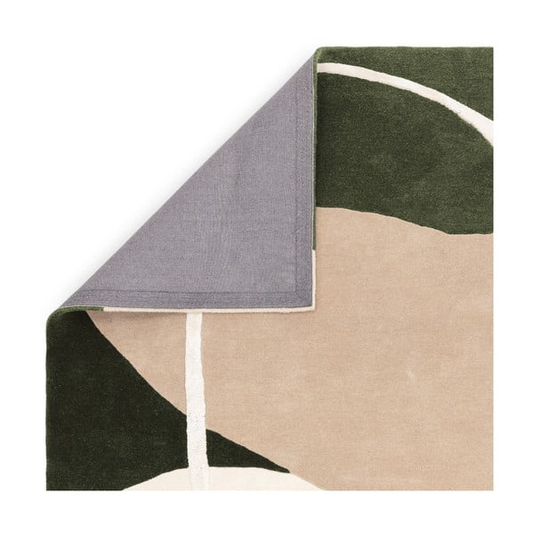 Covor verde handmade din lână 200x300 cm Matrix – Asiatic Carpets-image-4