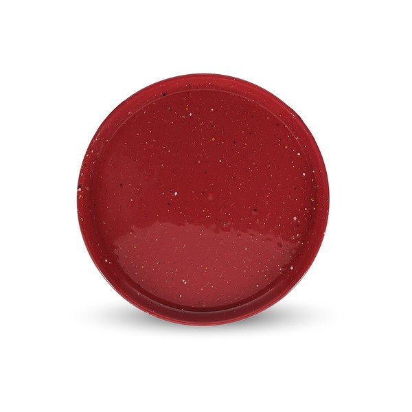 Farfurie burgundy pentru desert  din porțelan ø 20,5 cm Fika – ONA