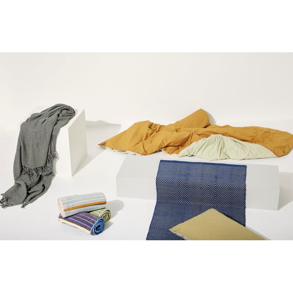 Covor gri de tip traversă 80x200 cm Mellow – Hübsch-image-1