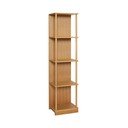Etajeră în culoare naturală cu aspect de lemn de stejar 45x180x37 cm Noblesse – Hübsch