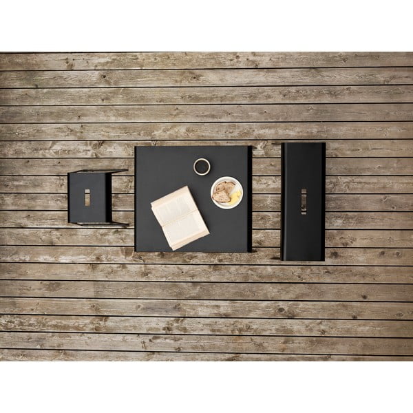 Pantofar negru cu bancă din metal A-Bench – Zone-image-4