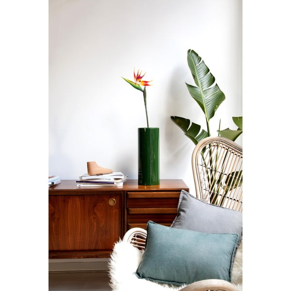 Pernă decorativă Really Nice Things Lino, 45 x 45 cm, gri-image-2