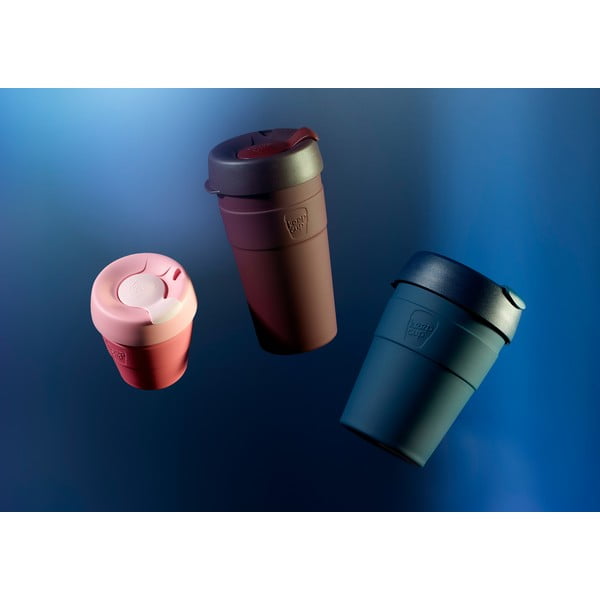 Cană de voiaj cu capac KeepCup Spruce Thermal, 340 ml, albastru-închis-image-1