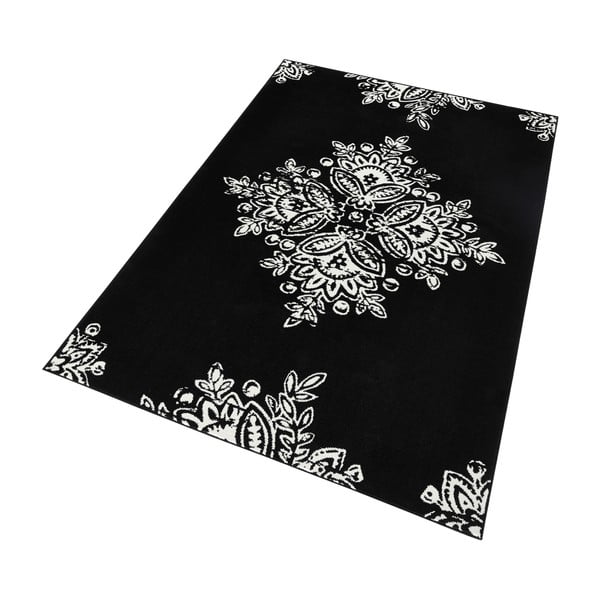 Covor Hanse Home Gloria Blossom, 200x290 cm, negru-alb-image-3