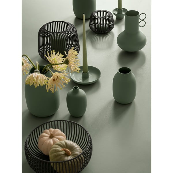Vază verde salvie din metal (înălțime 20 cm) Loha – Blomus-image-2