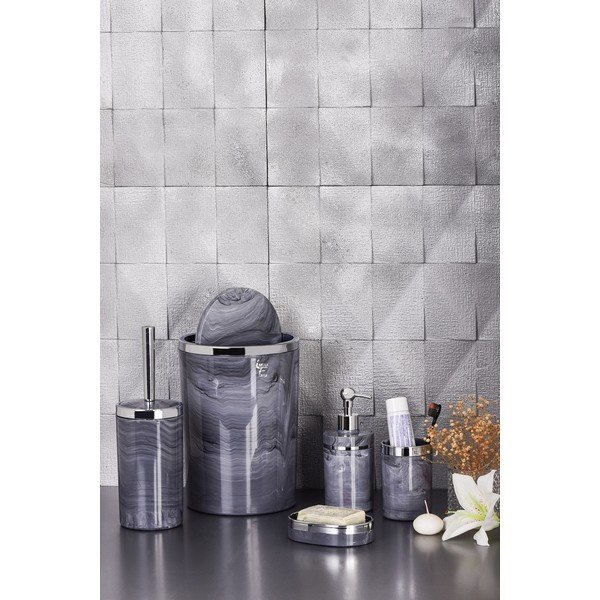 Set de accesorii de baie gri – Oyo Concept-image-1